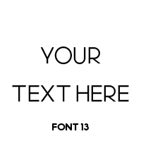 Font 13