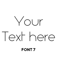 Font 7